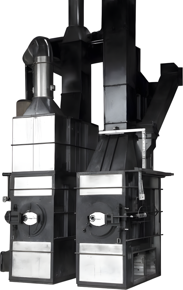 Fornalha ecológica para torradores de café