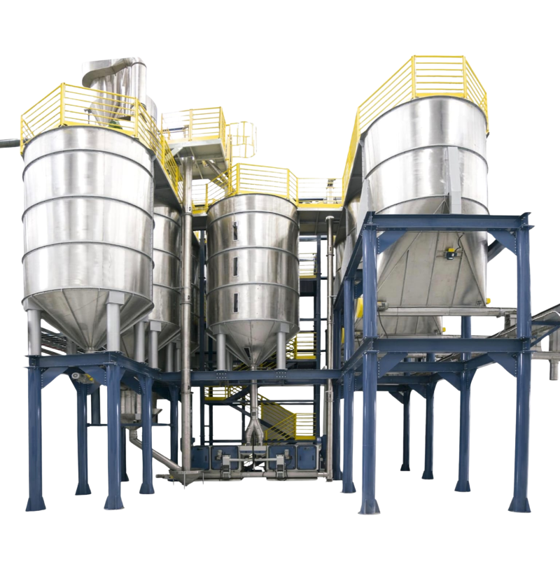 Silos de armazenagem